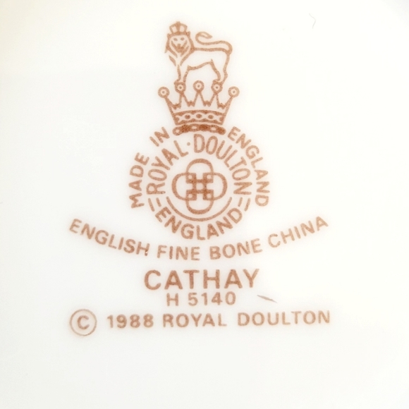 Royal Doulton Cathay Creamer, Milk Jug by Royal Doulton - Picture 7 of 8